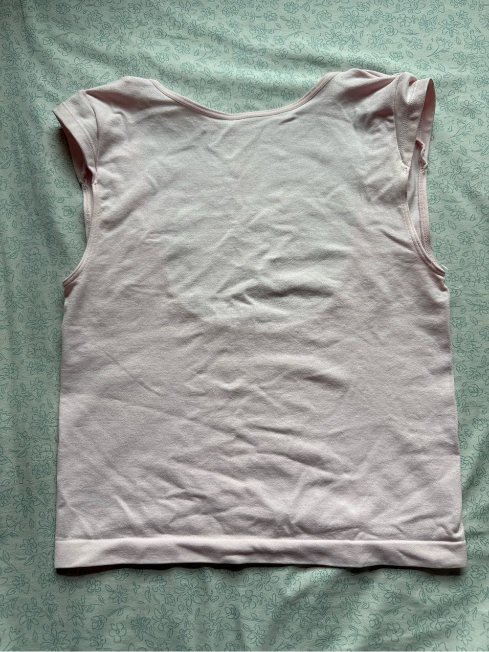 wild fable Light Pink Scoop Neck Cap Sleeve Tank Top